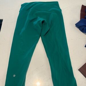 Lululemon align pant blue worn once seafoam green